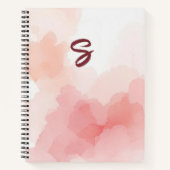Watercolour Wash Initial Planner Notizblock (Vorderseite)
