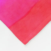 Watercolour watercolor paint wash fleecedecke (Ecke)