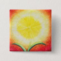 watercolour watercolor painting yellow flower sun