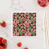 Watercolour Watermelon Napkins – Summer Party Serviette (Beispiel)