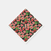 Watercolour Watermelon Napkins – Summer Party Serviette (Ecke)