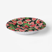 Watercolour Watermelon Paper Bowls – Summer Party Pappteller (Gewinkelt)