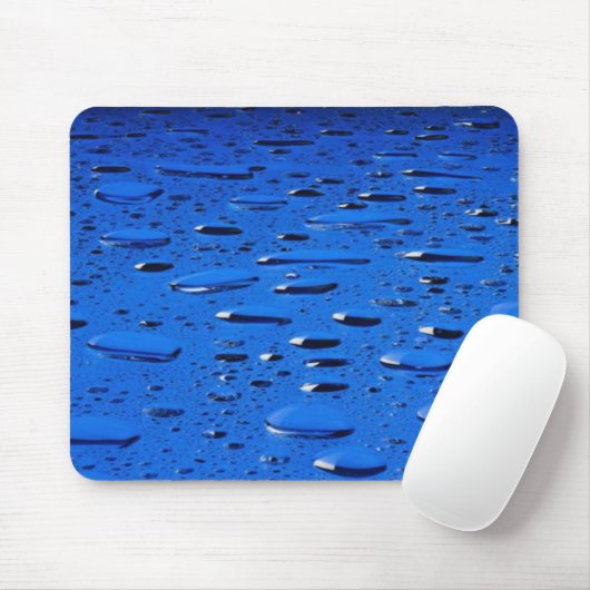 Waterdrops Mousepad (Mit Mouse)