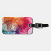 Watered Colour Gepäckanhänger (Vorderseite horizontal)