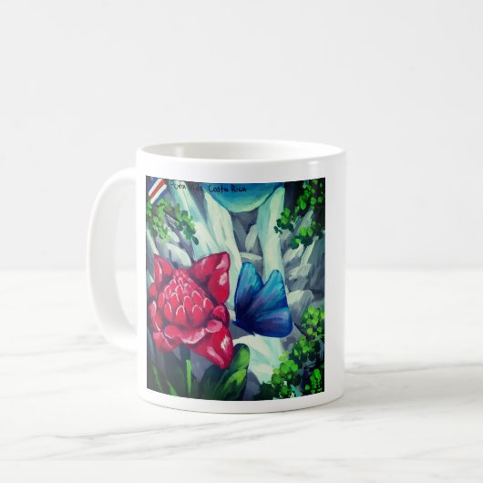 waterfall coffee mug  kaffeetasse (Vorderseite Links)