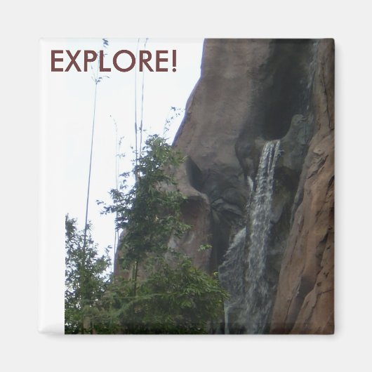 WATERFALL EXPLORE MAGNET (Vorne)