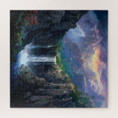 Waterfall Fantasy World Puzzle (Horizontal)