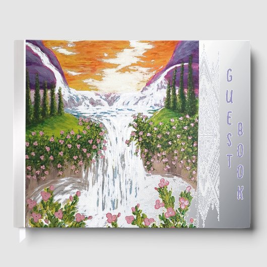 Waterfall Gästebuch (Vorderseite)