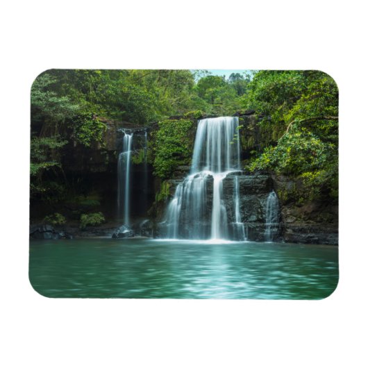 Waterfall Klong Chao | Koh Kood Insel Magnet (Horizontal)