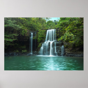 Waterfall Klong Chao   Koh Kood Insel Poster