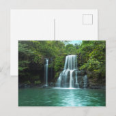 Waterfall Klong Chao | Koh Kood Insel Postkarte (Vorne/Hinten)
