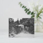 Waterfall-Postkarte Postkarte (Stehend Vorderseite)