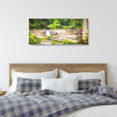 Waterfall St. Croix Leinwanddruck (Insitu (Schlafzimmer))