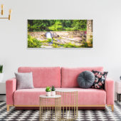 Waterfall St. Croix Leinwanddruck (Insitu (Wohnzimmer))