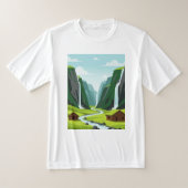Waterfall view T-Shirt (Ablage )