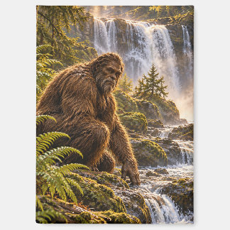Waterfall-Wächter Bigfoot-Magnet Magnet