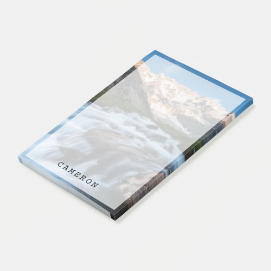 Waterfalls | Aviolo Lake, Italy Post-it Klebezettel (angewinkelt)