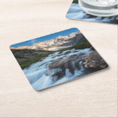 Waterfalls | Aviolo Lake, Italy Rechteckiger Pappuntersetzer (angewinkelt)