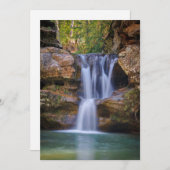 Waterfalls | Cedar Falls, Ohio Dankeskarte (Vorne/Hinten)