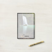 Waterfalls | Erawan Waterfall, Thailand Post-it Klebezettel (Auf Schreibtisch)