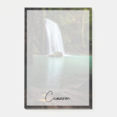 Waterfalls | Erawan Waterfall, Thailand Post-it Klebezettel (Vorderseite)
