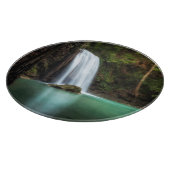 Waterfalls | Erawan Waterfall, Thailand Schneidebrett (Ecke)