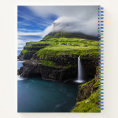 Waterfalls | Faroe Islands, Denmark Notizblock (Rückseite)