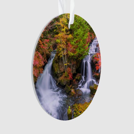 Waterfalls | Faucet Waterfalls Nikko Japan Fall Ornament (Vorderseite)