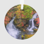 Waterfalls | Faucet Waterfalls Nikko Japan Fall Ornament (Rückseite)