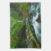 Waterfalls | Grotto Falls, Oregon Geschirrtuch (Vertikal)