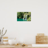 Waterfalls in Plitvice National Park - Croatia Poster (Küche)