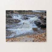 Waterfalls in the Fall Puzzle (Horizontal)