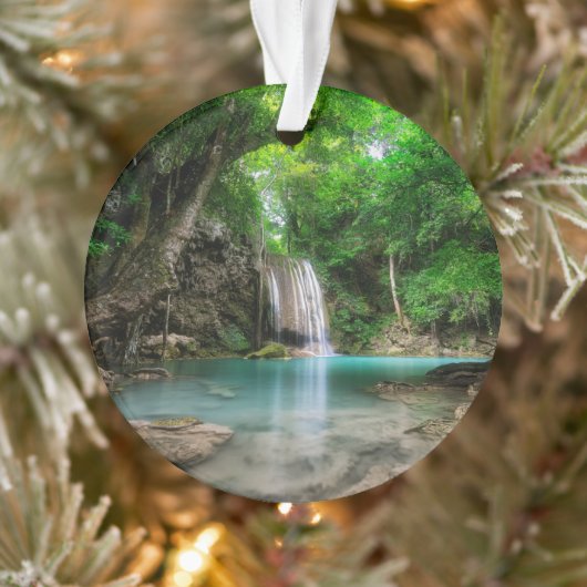 Waterfalls | Kanchanaburi, Thailand Ornament (Baum)