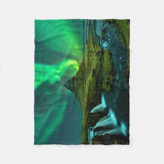 Waterfalls | Kirkjufellfoss Waterfall, Iceland Fleecedecke (Vorderseite)