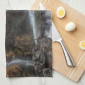 Waterfalls | Los Chorros Waterfall Geschirrtuch (Viertel Falte)