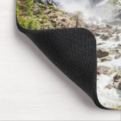 Waterfalls | Nevada Fall, Yosemite, CA Mousepad (Ecke)