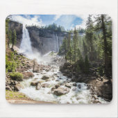 Waterfalls | Nevada Fall, Yosemite, CA Mousepad (Vorne)