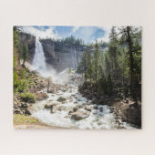 Waterfalls | Nevada Fall, Yosemite, CA Puzzle (Horizontal)