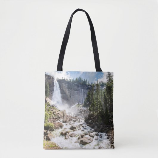 Waterfalls | Nevada Fall, Yosemite, CA Tasche (Vorderseite)