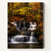 Waterfalls | New England Connecticut Notizblock (Rückseite)