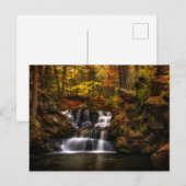 Waterfalls | New England Connecticut Postkarte (Vorne/Hinten)