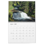 WATERFALLS OF PACIFIC NORTHWEST Calendar Kalender (Mär 2027)