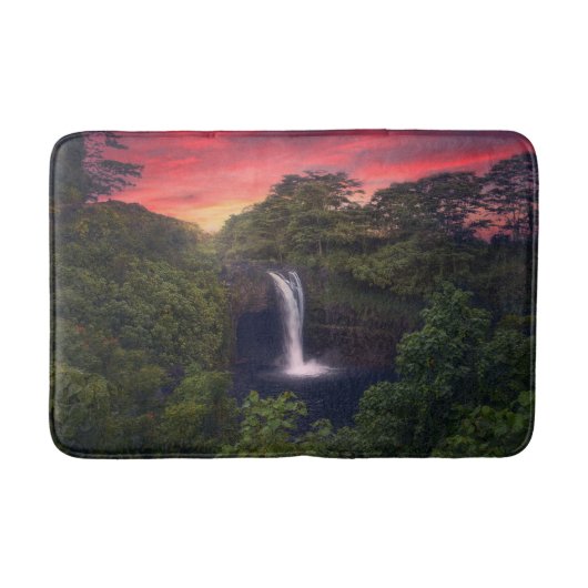 Waterfalls | Rainbow Falls, Hilo, Hawaii Badematte (Vorderseite)