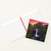 Waterfalls | Rainbow Falls, Hilo, Hawaii Notizblock (Innenseite)