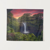 Waterfalls | Rainbow Falls, Hilo, Hawaii Wandteppich (Vorderseite (Horizontal))