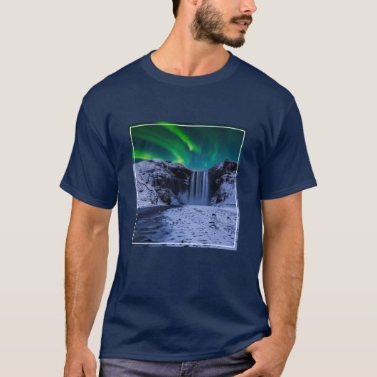 Waterfalls | Skógafoss Waterfall T-Shirt (Vorderseite)