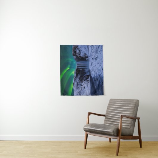 Waterfalls | Skógafoss Waterfall Wandteppich (Beispiel)