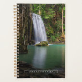 Waterfalls | Spring Rainforest Waterfall Thailand Planer (Vorderseite)