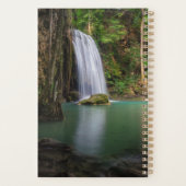 Waterfalls | Spring Rainforest Waterfall Thailand Planer (Rückseite)