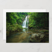 Waterfalls | Tamnung Waterfall, Phuket Thailand Dankeskarte (Vorne/Hinten)